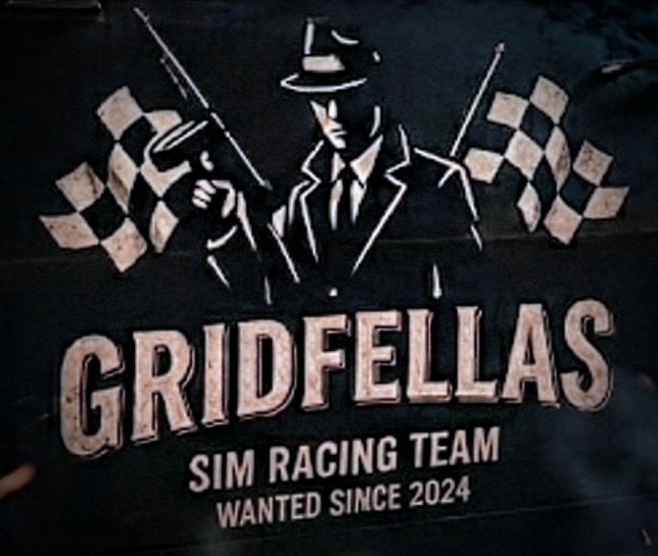 Gridfellas racing team wanted poster with crossed checkered flags