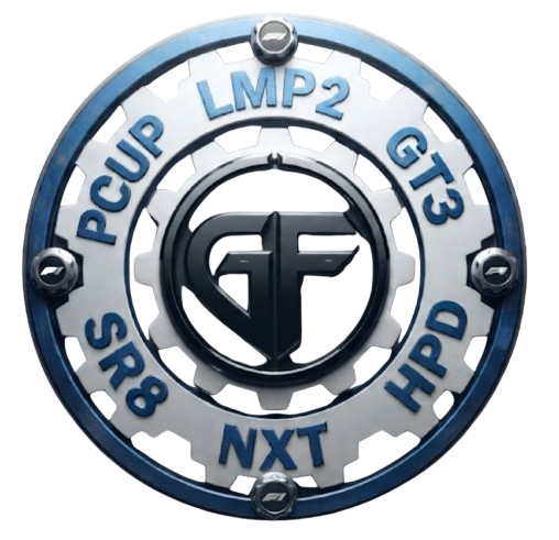 Graphite PCup LMP2 GT3 racing-class badge