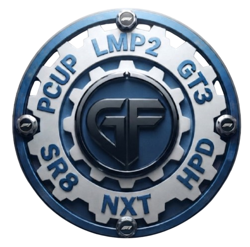 Steel PCup LMP2 GT3 racing-class badge